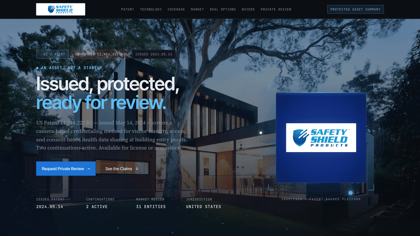 Safety Shield Products patent dossier