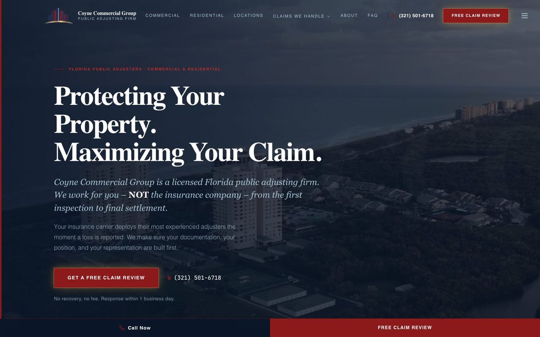 Coyne Commercial Group website